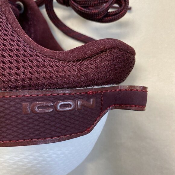 Adidas Icon 7 Metal Baseball Cleats Mens Size 13 Burgundy Red White FZ1555 New - Picture 9 of 11